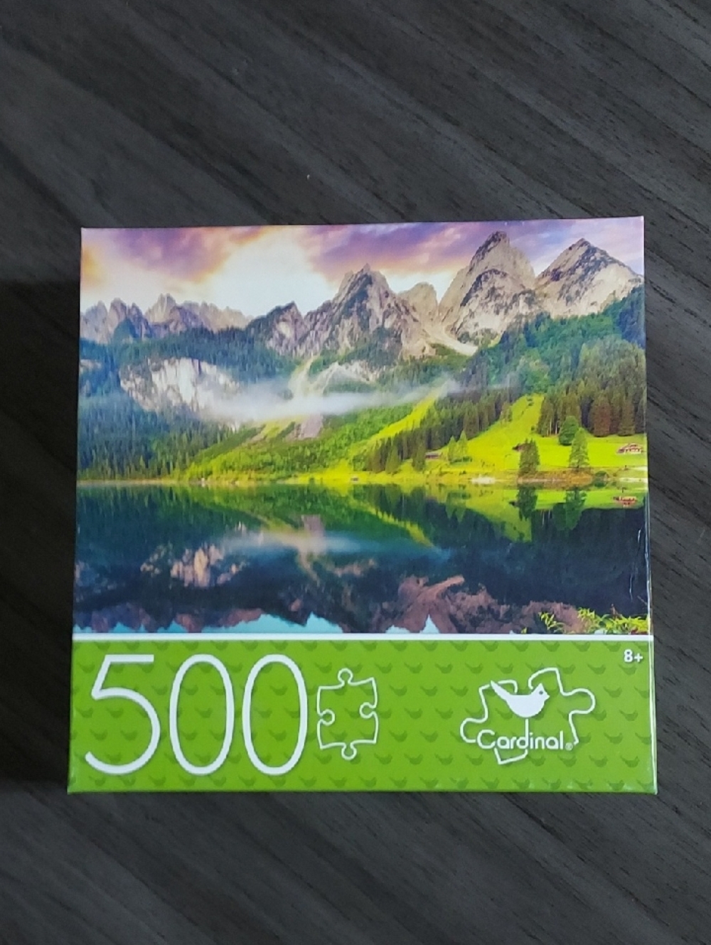 Cardinal 500-Piece Scenic Lake Puzzle - Green